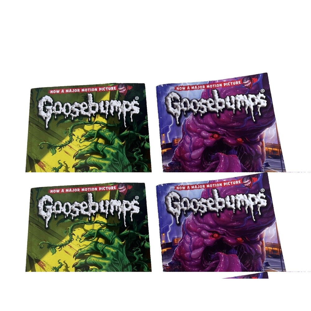 Goosebumps x2- Stay out of the Basement/The Blob that ate Everyone R.L. Stine
